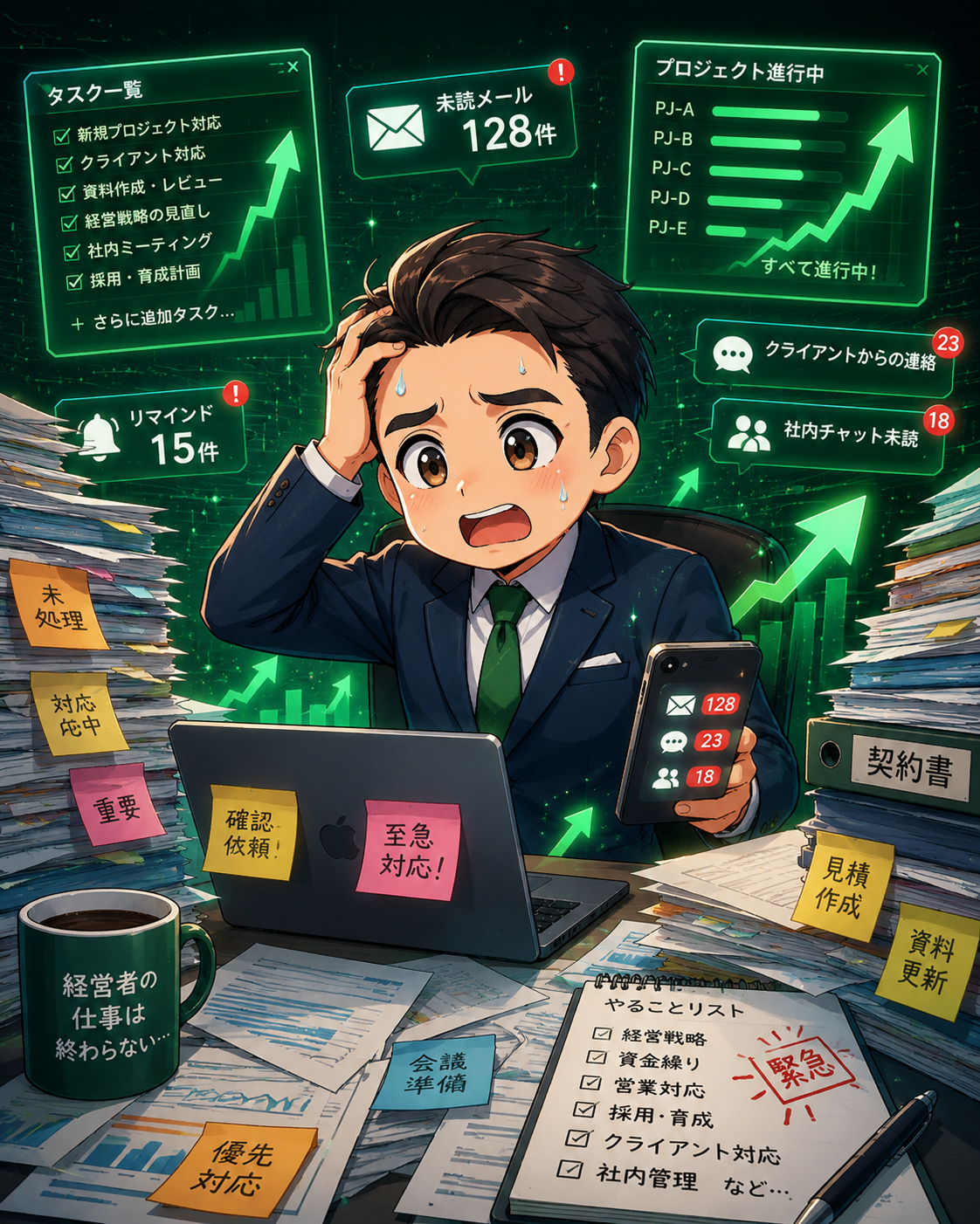 社長の仕事が減らない理由